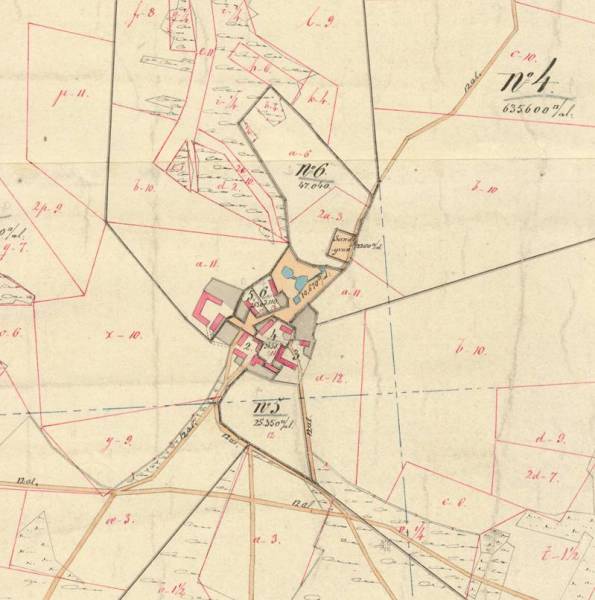 Skindbjerg Matrikelkort 1866 - 1896 Skindbjerg Matrikelkort 1866 - 1896