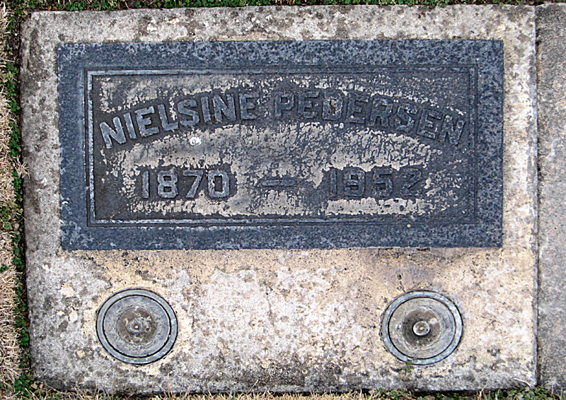 Nielsines gravsten Nielsines gravsten
