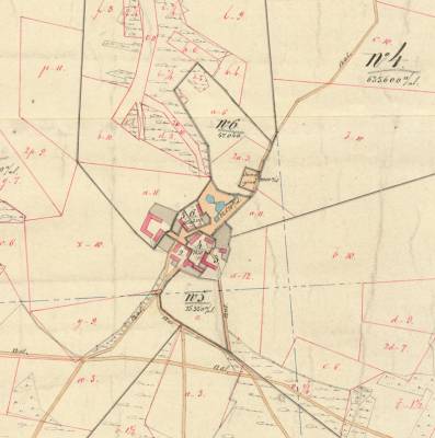 Skindbjerg Matrikelkort 1866 - 1896